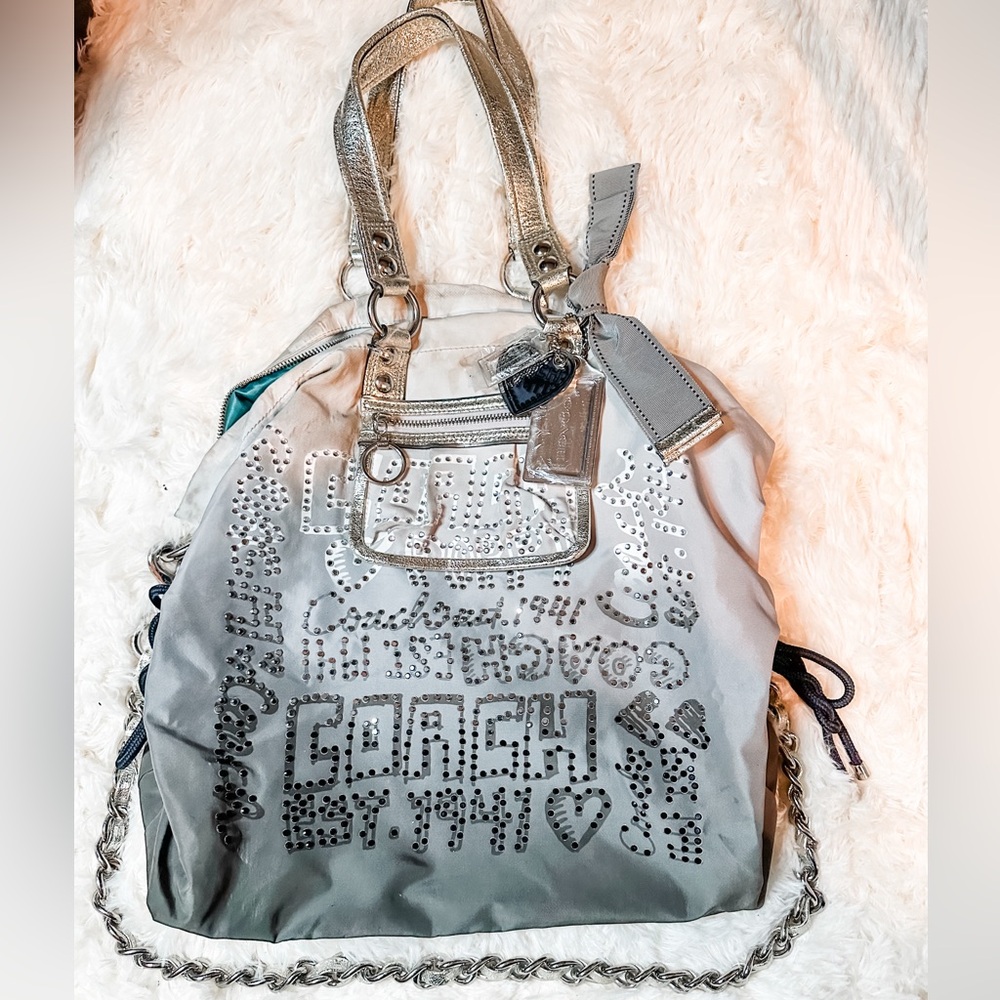 Coach Poppy Storypatch Collectible Spotlight Tote